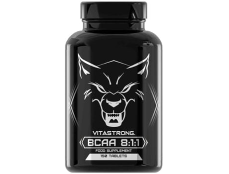 Bcaa 8.1.1 Vitastrong | L Leucina, L Isoleucina, L Valina 100 Puros Com B6 | Suplemento Pré/pós Treino Para Energia E Recuperação Muscular