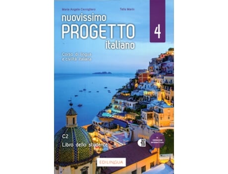Livro Nuovissimo Progetto italiano 4 de T Marin e Maria Angela Cernigliaro (Italiano)