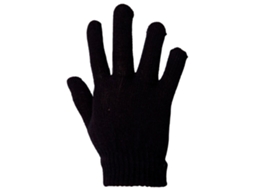 Luvas Nautica PREMIERE Equitação elastic (Preto)
