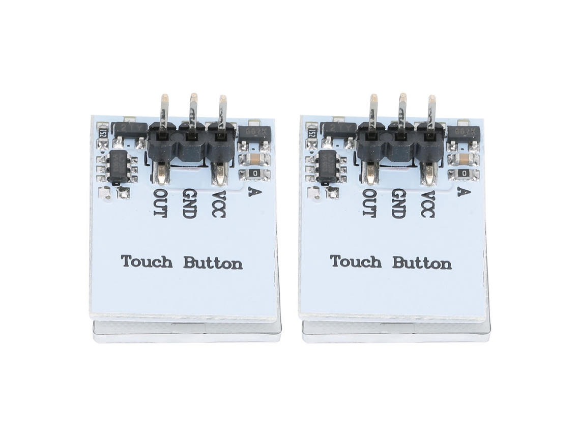 2pcs Módulo de Botão de Chave Tática Capacitiva 2.7v 6v