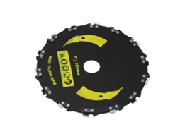 Disco De Roda Para Motosserra Em Aço Ligado Laxiscreed Para Escultura Em Madeira E Plástico