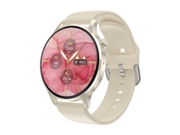 (prateado) Smartwatch Com Tela Amoled De 1,3 Polegadas, Carregamento Sem Fio E Nfc.