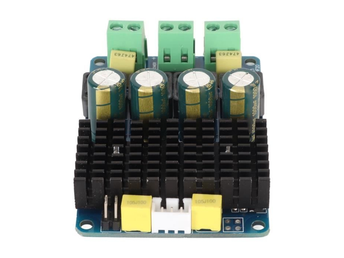 HURRISE Tda7498 Placa Amplificadora de Potência Tda7498 Placa Amplificadora de Som Canal Duplo 2X100W Dc 24V Peça de Vídeo
