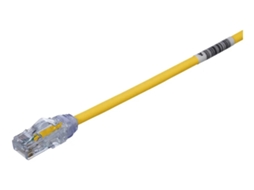 Lurelia Patch Cord Cat6a Utp 28 Awg 8 Pol. Amarelo Cm/lszh Rj45, Cabo De Ligação Para Rede Estruturada