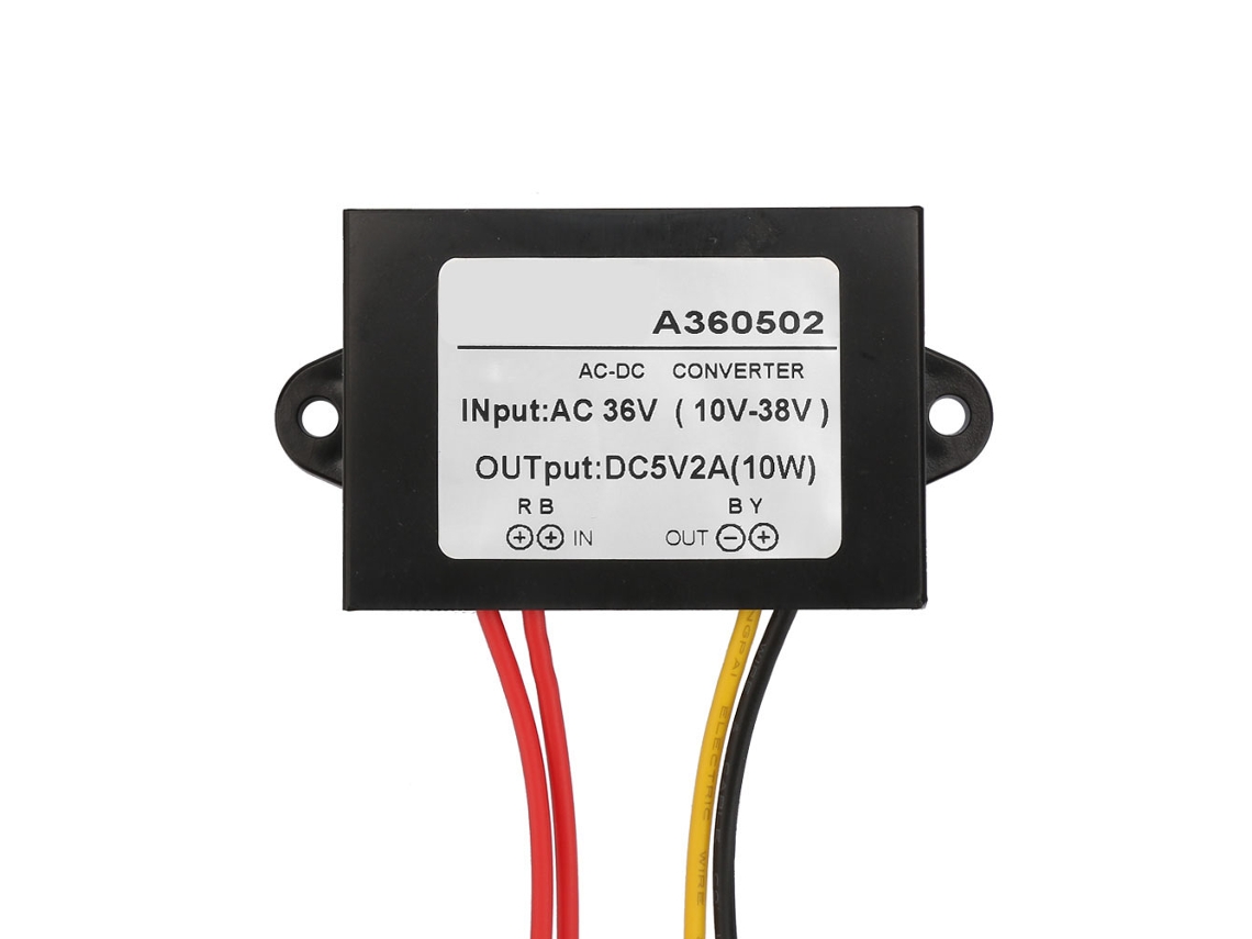 Conversor De Energia Ac36v Para Dc5v Módulo 2a