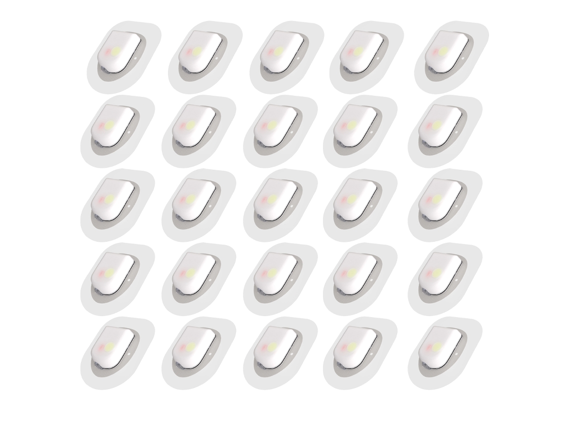 MEOIRUERY Xirqi Omnipod Adesivo Impermeável Pacote Com 25 Fita Médica Cgm Pré Recortada Hipoalergênica Cor Transparente