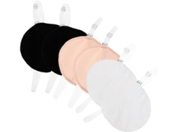 Valiclud 3-pares De Absorventes Suor, Absorventes Para Axilas, Secagem Rápida Para Mulheres