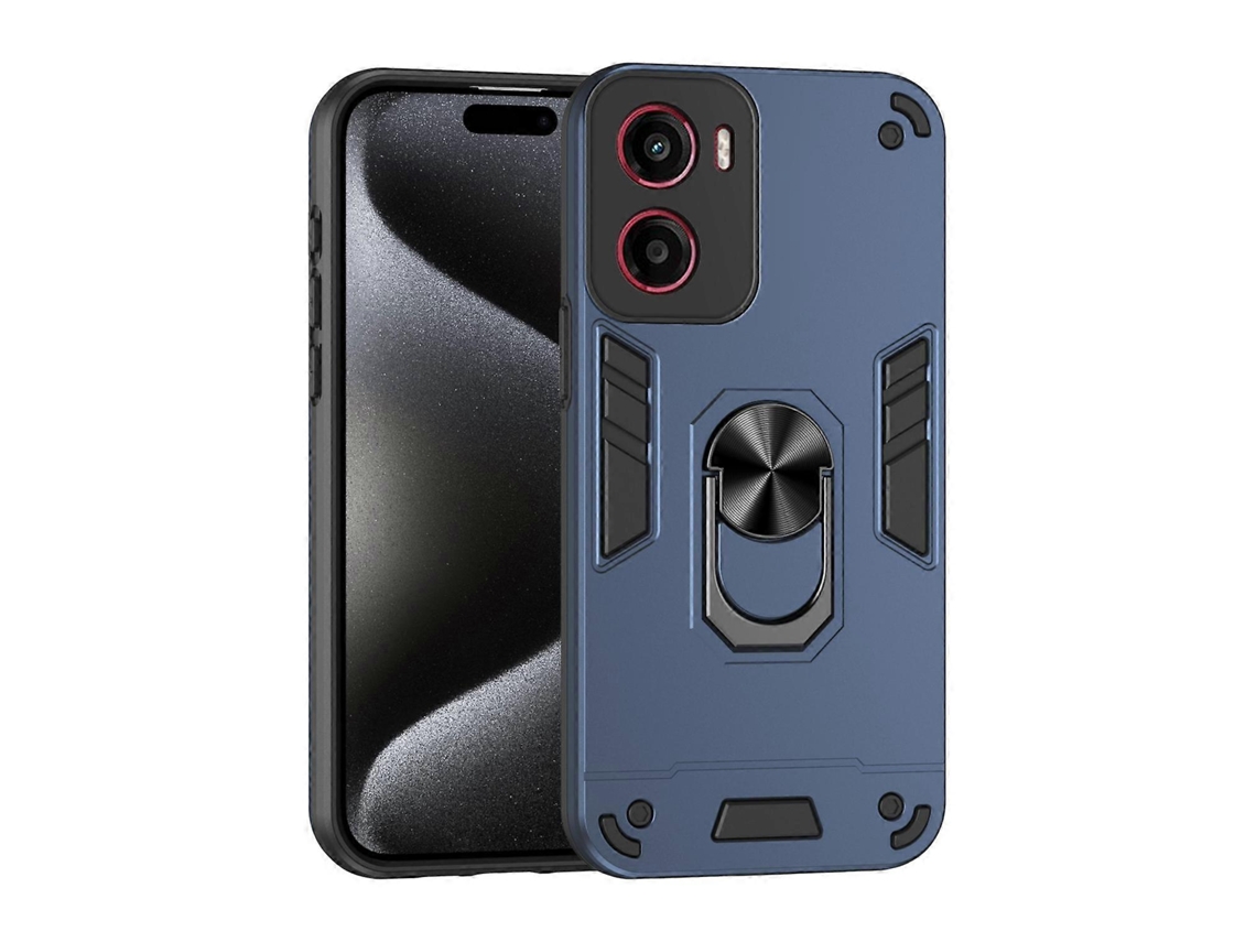 Capa De Celular Com Suporte De Anel De Metal À Prova De Choque