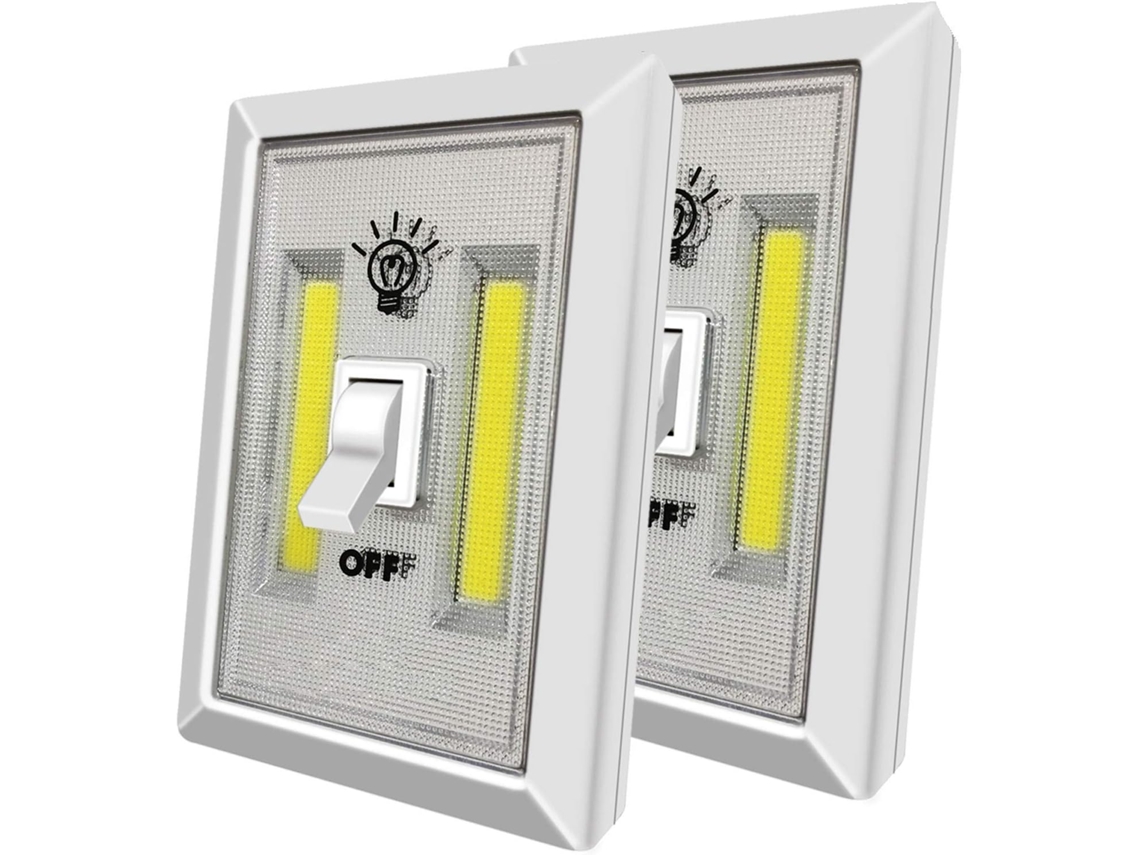 Lâmpada Led A Pilhas Cob 3w 200lm 2 Unidades Multi4you