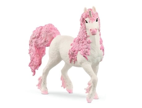 Estatueta de égua de unicórnio de flor, SCHLEICH 70831 Bayala, 4 anos