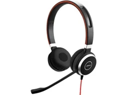 Auscultadores com Fio JABRA Evolve 40 MS Stereo (On Ear - Multiplataforma - Preto)