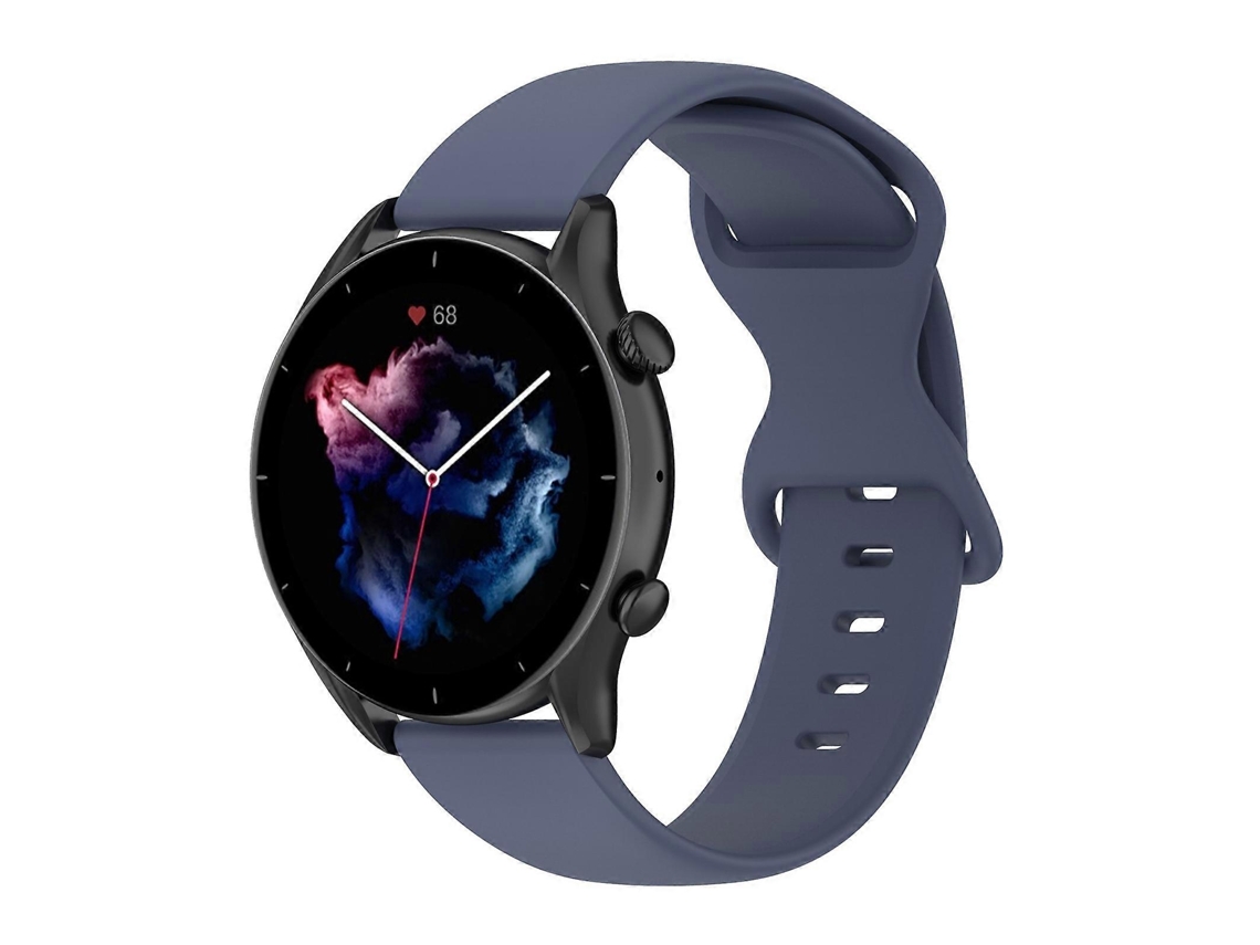 Pulseira De Silicone De Cor Sólida De 22 Mm Para Xiaomi Mi Watch Sport
