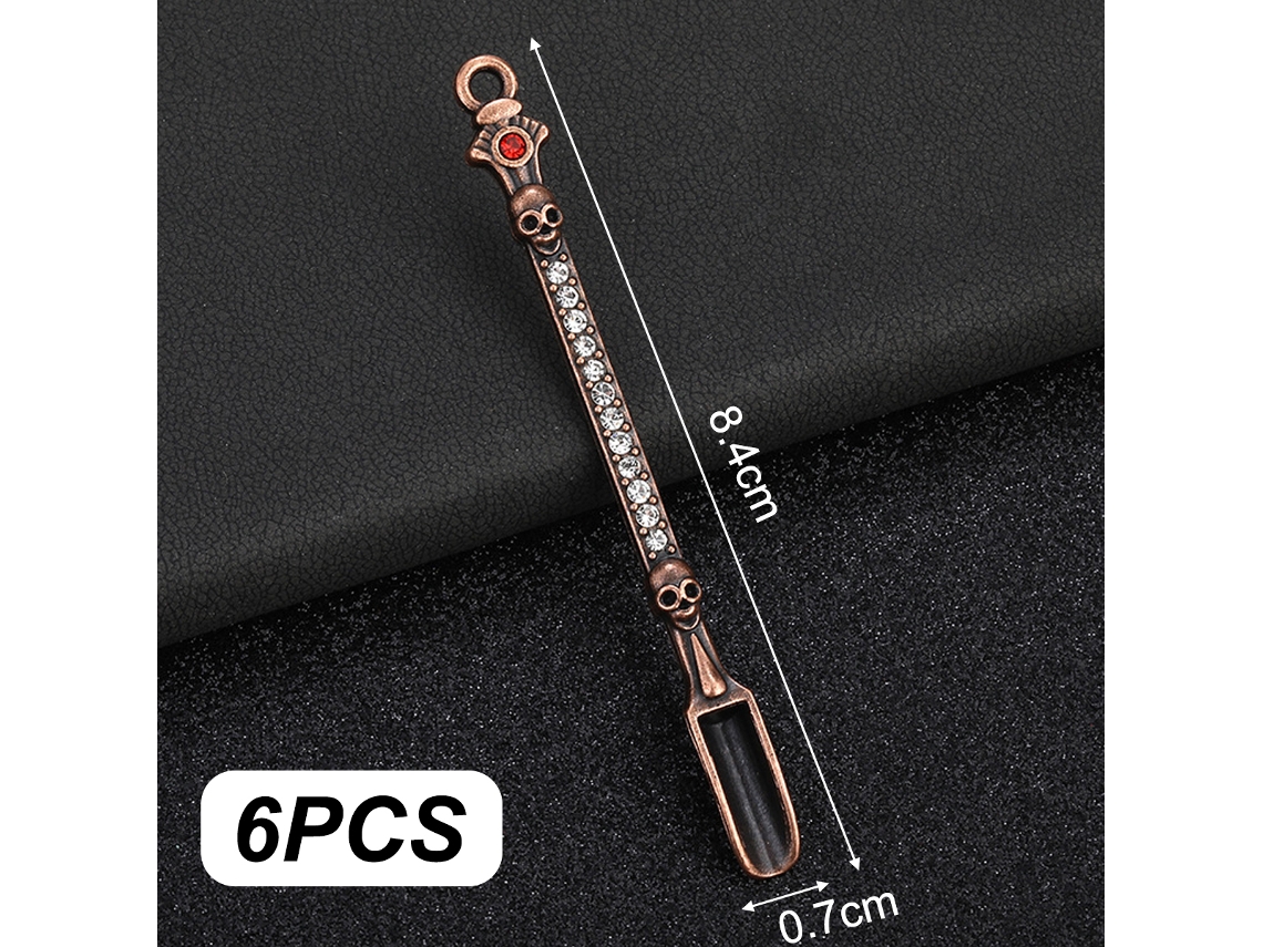 Colheres Chaveiro Esqueleto Mini (bronze)