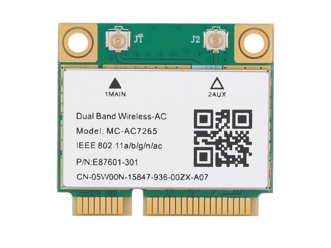 Placa de rede Mini Pci E (gigabit, Bluetooth 4.2 Wi-Fi)