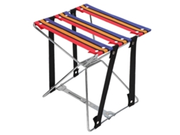 Taburete Plegable Para Pedicura Com 4 Marchas Ajustáveis Tela Oxford Ideal Para Salão De Unhas E Viagens