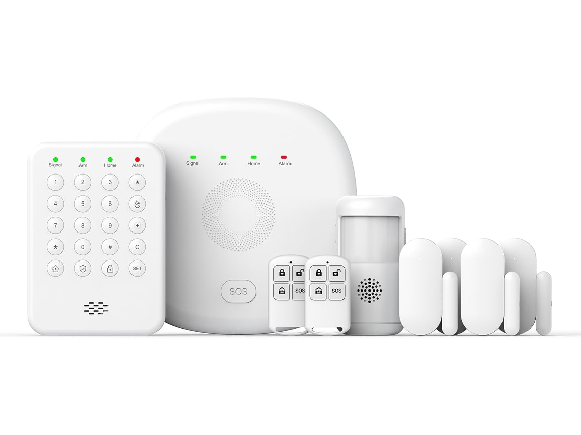 Kit Alarme Maison Sans Fil - Compatible