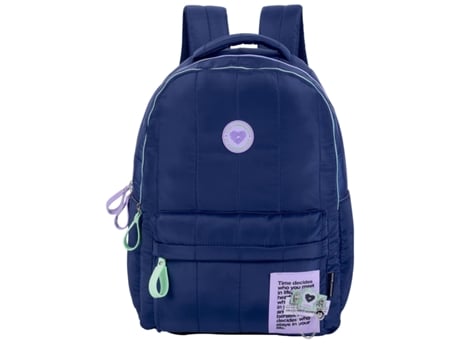 Mochila Miss Lemonade Bloomy Navy 2025 43x33x16cm 65619