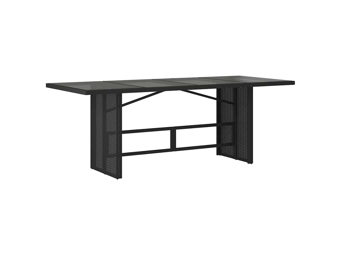 Garden Table, Garden Tables Vidaxl Preto Rattan / Vime (n/a)