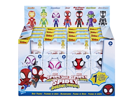 Figura de Ação SPIDEY AND HIS AMAZING FRIENDS Marvel Figura de Herói (Idade Mínima: 3 anos)