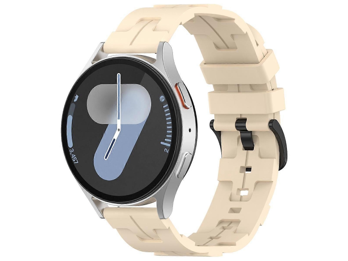 Pulseira De Silicone Kalebol, Cor Sólida, Com Fivela Preta E Ponta Arredondada.