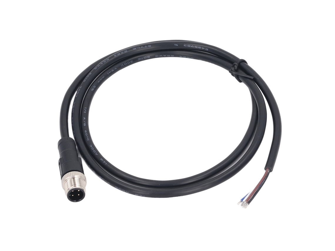 Cabo Conector M12 4 Pinos 22awg 1m Ip67 S/MARCA
