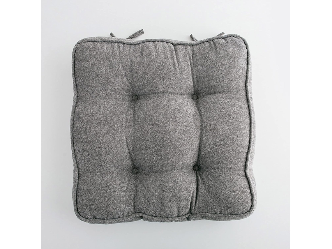 Almofada Antiderrapante Para Cadeira Com Amarras, Almofada Para Cadeira De Jantar, 45x 45cm, Para Sala De Estar