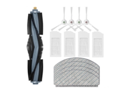 Peças De Reposição Para O Aspirador Robô Ecovacs Deebot T10 Plus: Escova Principal, Escova Lateral E Pano De Limpeza.