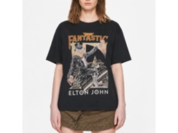 Elton John Captain Fantastic T-shirt Unisex Adults Size:l