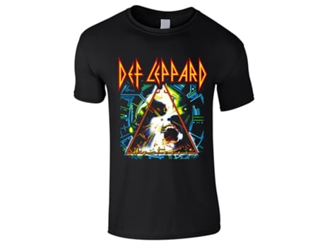 T-shirt DEF LEPPARD (L - Preto)