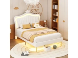 Beliche Separável Branco 90x200cm, Trenó, En747 (s/ Colchão).-op