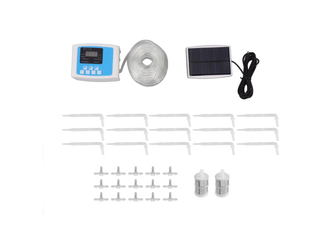 Sistema de Rega Automática com Timer e Kit de Gotejamento (10m) | S/MARCA