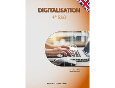 Livro Digitalisation 4º Eso Da Editorial Donostiarra De Arturo Gómez Gilaberte E Eva Parramón Ponz (inglês)