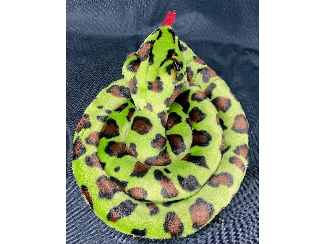 Pelúcia De Serpente Verde, Macia, Decoração E Presente