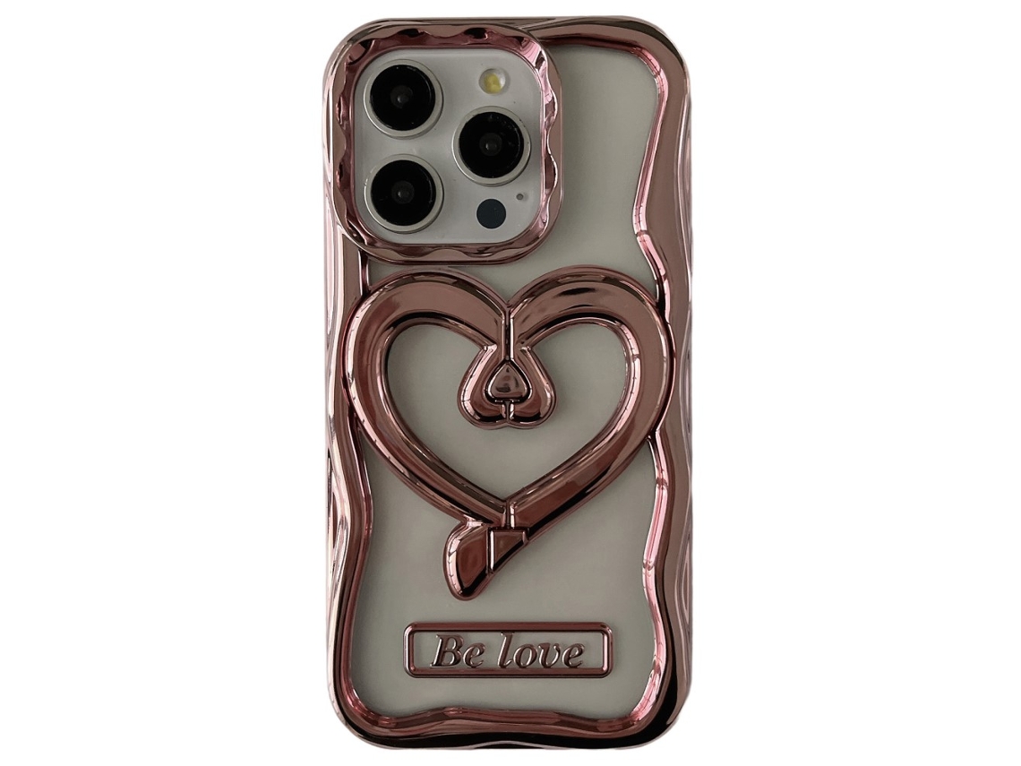 Suporte Casa Galvanizado Inch Para Iphone 13 Pro Pele Sintética Rosa