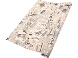 Papel De Parede Autoadesivo Estilo Retrô Vintage 45x297cm