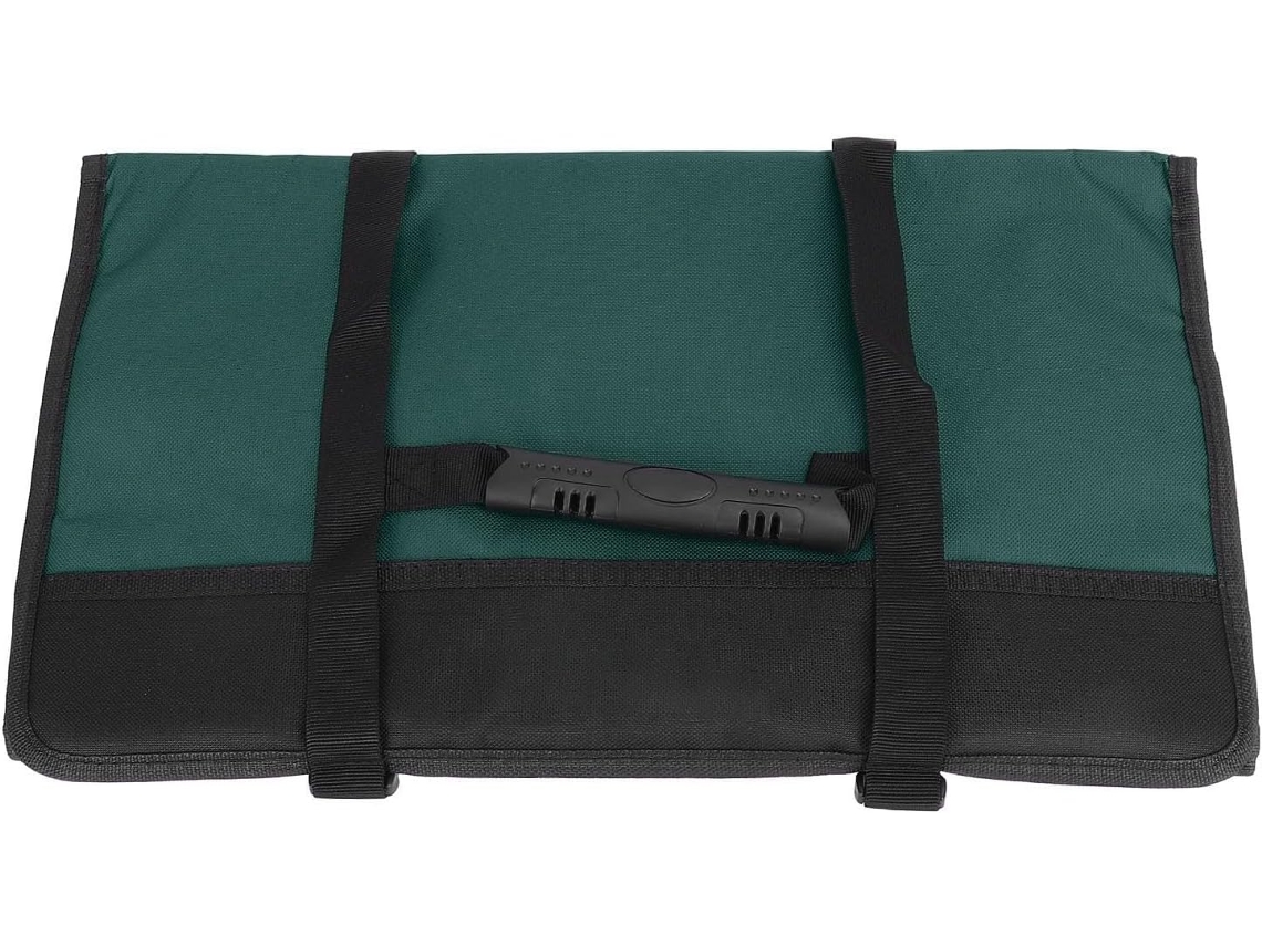 Bolsa Organizadora De Ferramentas Enrolável, Resistente, De Grande Capacidade, Em Tecido Oxford, Com Vários Bolsos Para