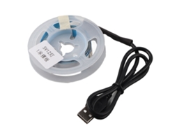 Tira de Led Rgb 5v Usb com Controle de Botões 1m | S/MARCA
