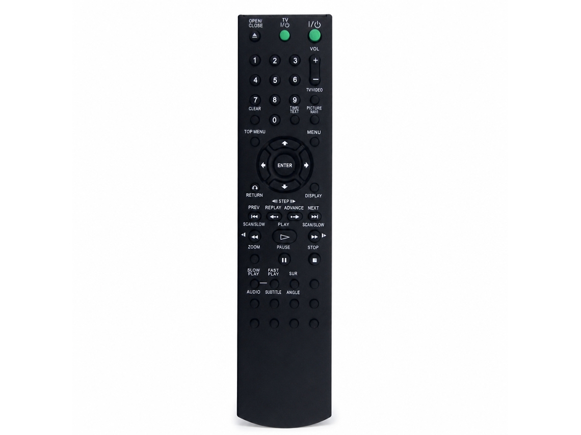 Comando À Distância De Substituição Para Leitor Dvd Sony Compatível Com Rmt-d185a_zhd