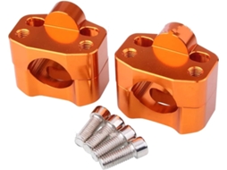 Adaptador de Elevação Guidão Cnc para Motocicleta Off Road 22 Este É Extensor Permite Substituir Padrão