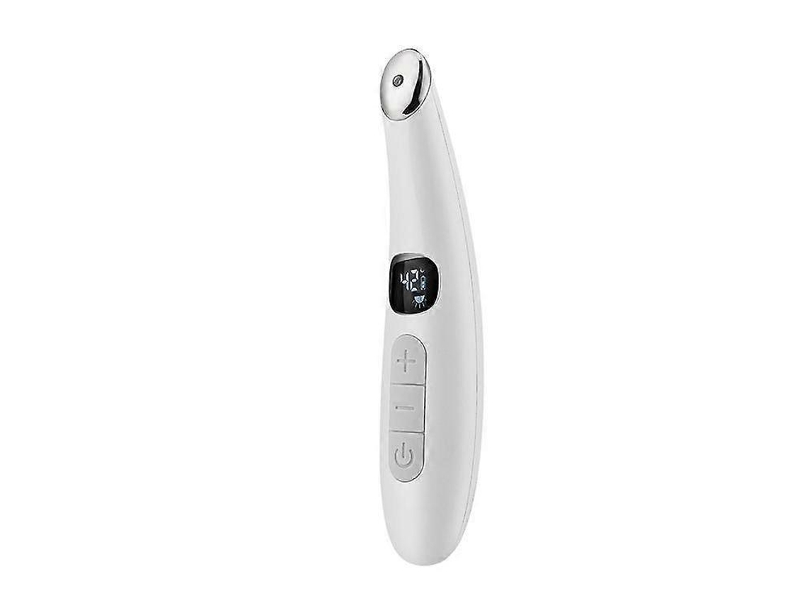 Massageador ocular, cabeça de massagem antialérgica com terapia de plasma e luz vermelha, removedor de aspereza ao redor dos olhos, vibrador.