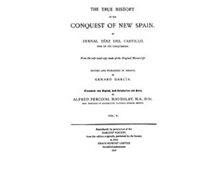 Livro True History of the Conquest of New Spain, Volume 5 de Bernal Diaz del Castillo (Inglês - Capa Dura)