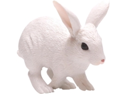 Estatueta Estática De Coelho Em Pvc, Decoração De Mesa, Enfeite De Animal, Modelo Infantil
