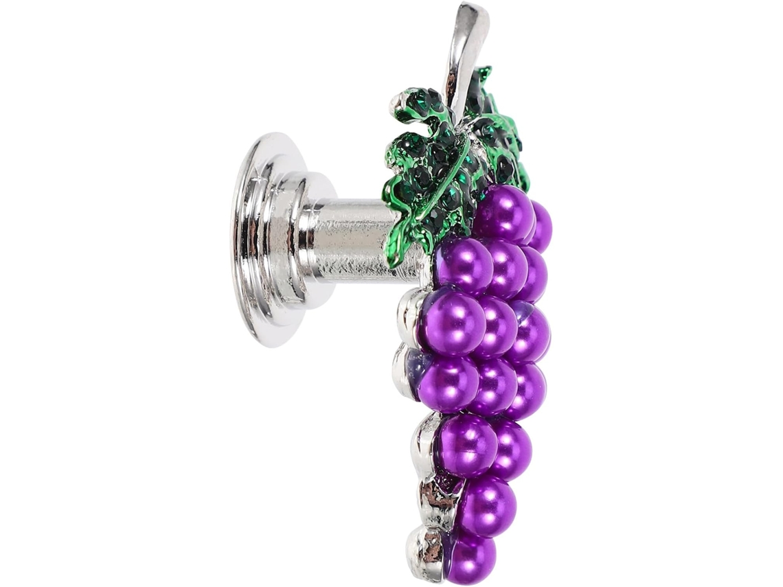 Puxador De Porta Balacoo Em Liga Zinco Com Formato Uva, Leve E Ideal Para Gavetas Guarda Roupas Perfeito Decoração De
