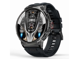 Relógio fitness multiesportivo V69 com tela HD de 1,85 polegadas e monitoramento de frequência cardíaca, à prova d'água IP68 Ly Ebike