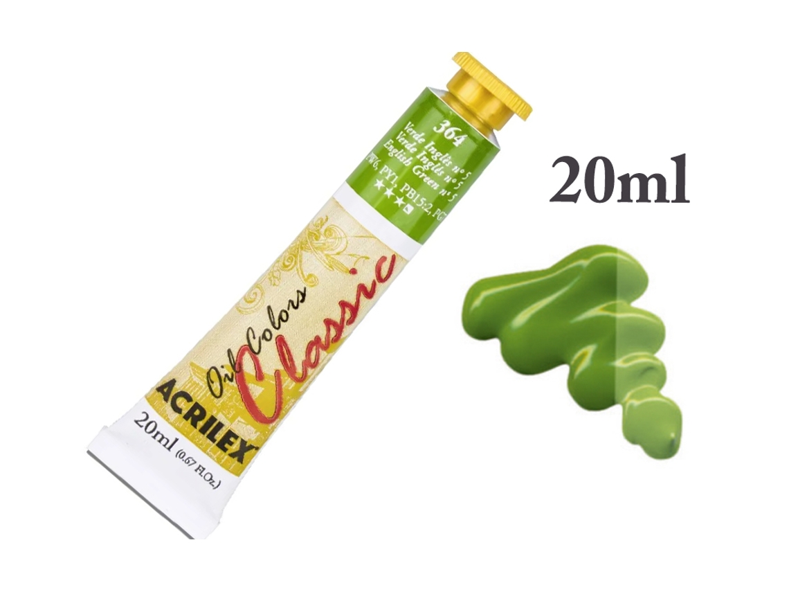 Oil Colors Classic 20ml Verde Ingles Nº5 14123364 Acrilex
