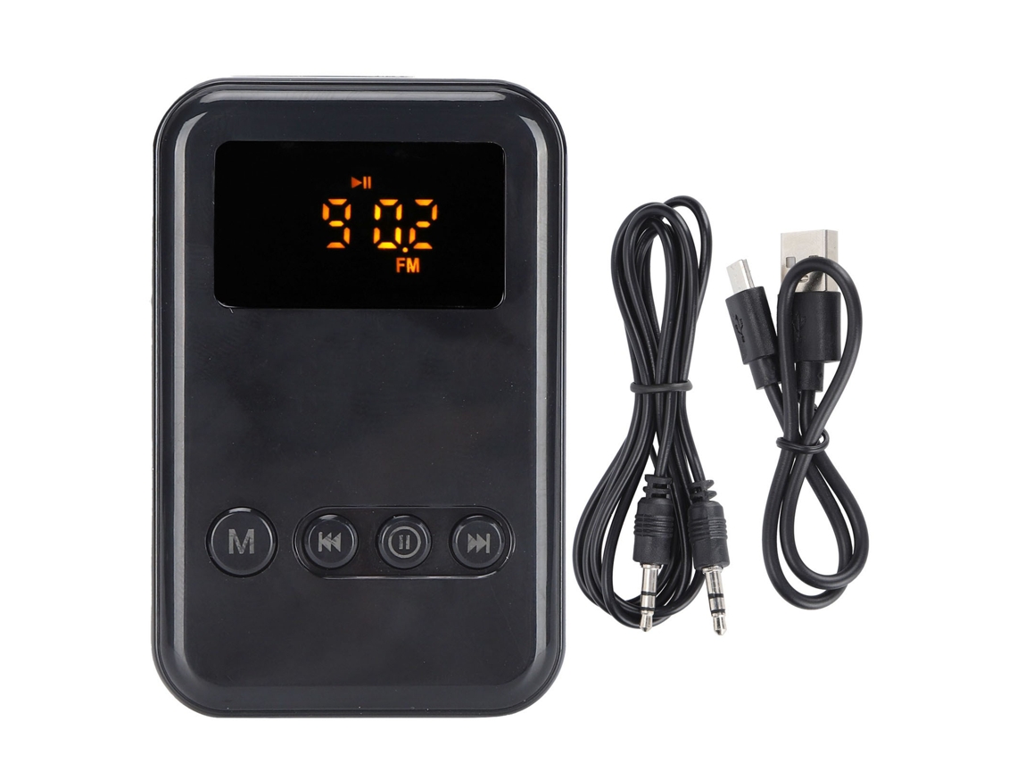 Aetheria adaptador 2 in 1 Sem Fio Bt 5.0 com Transmissão de Dados, Áudio e Cartão de Memória para Computador