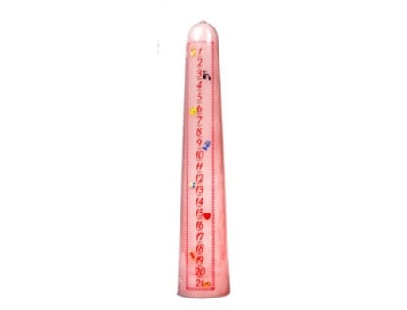 VELA DA VIDA /ANIVERSARIO 39CM D.7.7CM ROSA