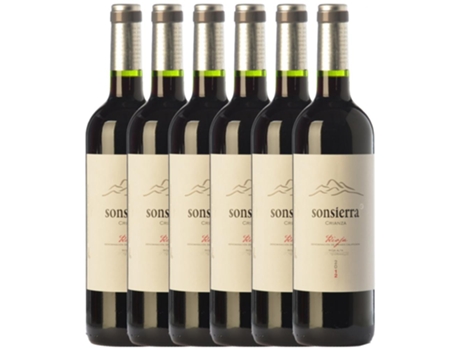 Vinho SONSIERRA Sonsierra Tempranillo Rioja Crianza (0.75 L - 6 unidades)