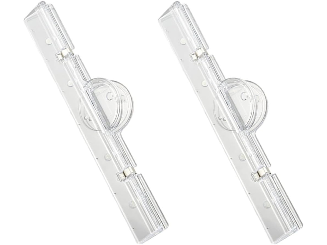 Clips para documentos Zerodeko, estilo japonês, em PP, para organizar arquivos e documentos na mesa escolar, pacote com 2 unidades.