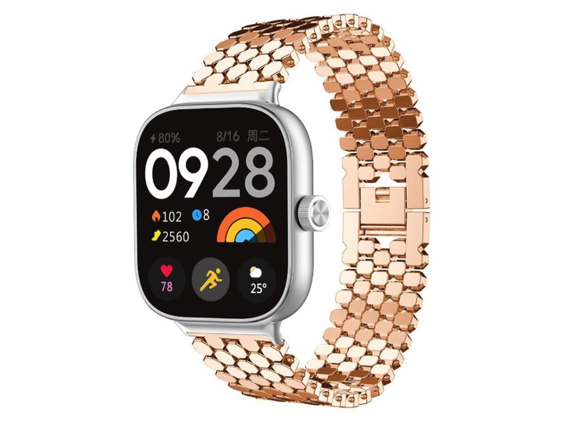 Bracelete para Samsung Galaxy Watch 7/6/5/4 loop nylon fivela magnética starlight black XIAOMOYU